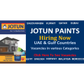 وظائف شركة جوتن العالمية للدهانات Vacancies in Jotun International Paints 