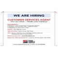 نحن نوظف وكيل خدمات العملاء الراتب: 4500 درهم شهرياً في الامارات We are hiring a Customer Service Agent. Salary: AED 4,500 per month in UAE